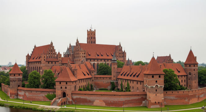 Zamek Malbork. Ile hektarów zajmuje krzyżacka twierdza?