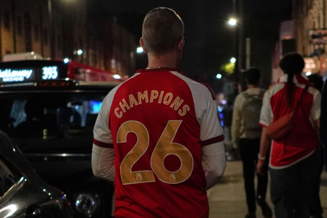 Arsenal mistrzem Anglii