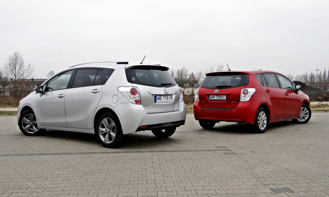 Toyota Verso 2014 vs Toyota Verso 2011