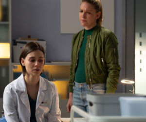 Na dobre i na złe odc. 998. Blanka (Pola Gonciarz), Dorota Kowal (Magdalena Wróbel)