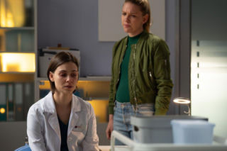 Na dobre i na złe odc. 998. Blanka (Pola Gonciarz), Dorota Kowal (Magdalena Wróbel)