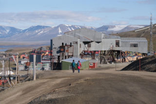 Longyearbyen na Svalbard