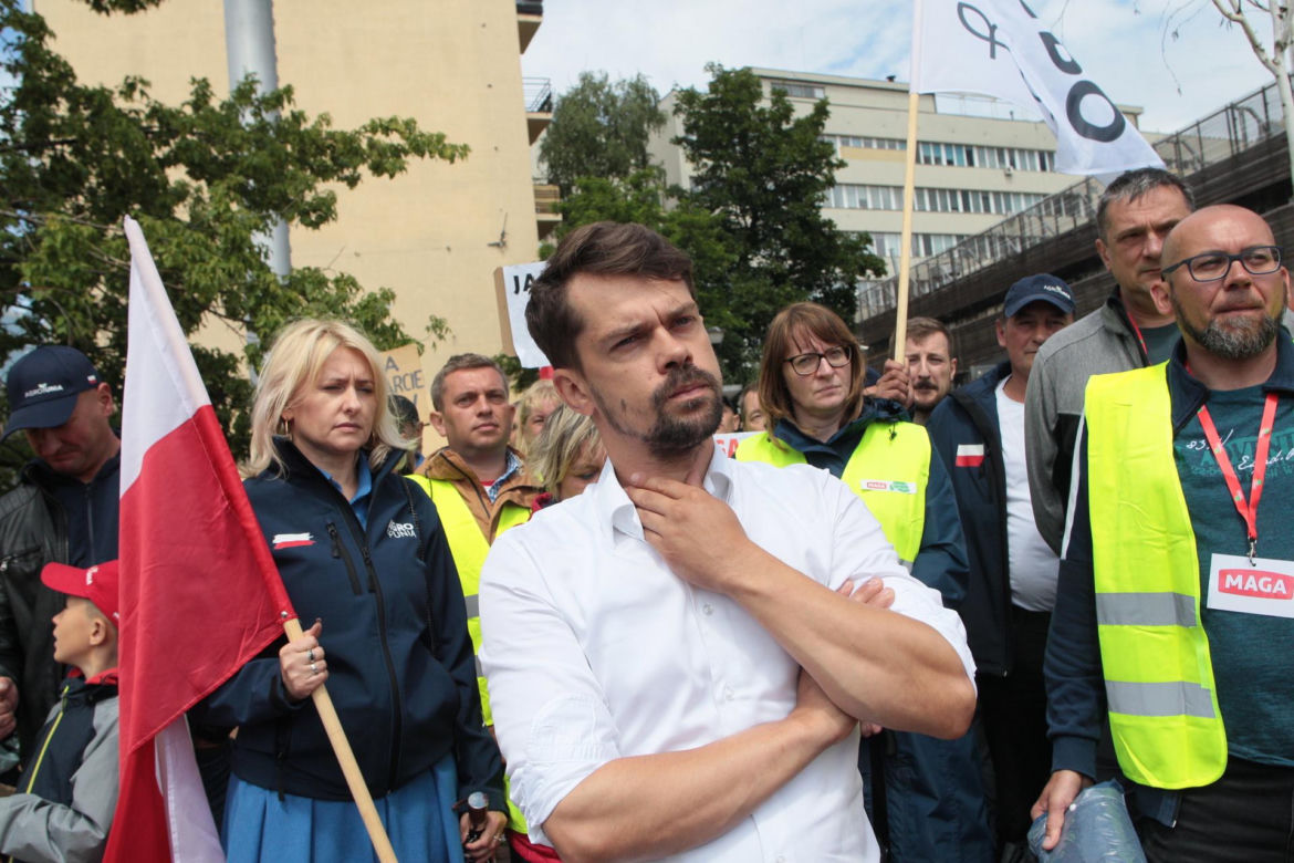 Michał Kołodziejczak startuje z KO
