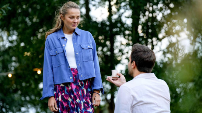 Przyjaciółki 26 sezon. Inga (Małgorzata Socha), Borys (Piotr Stramowski)