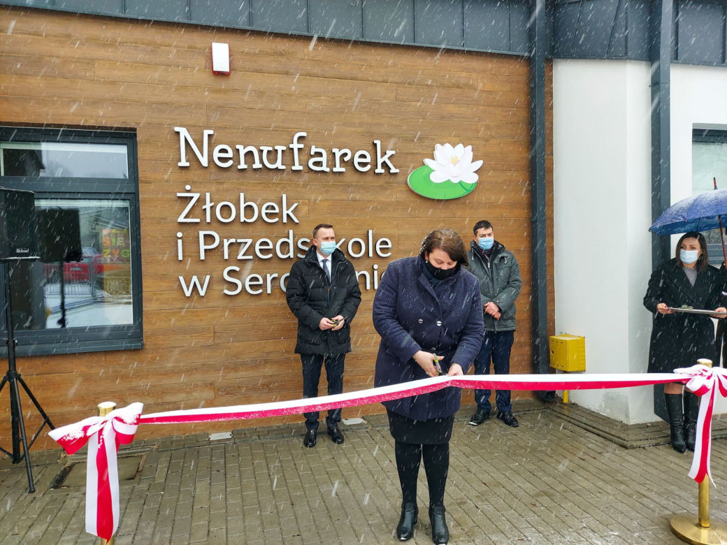 Oficjalne otwarcie Gminnego Żłobka w Seroczynie