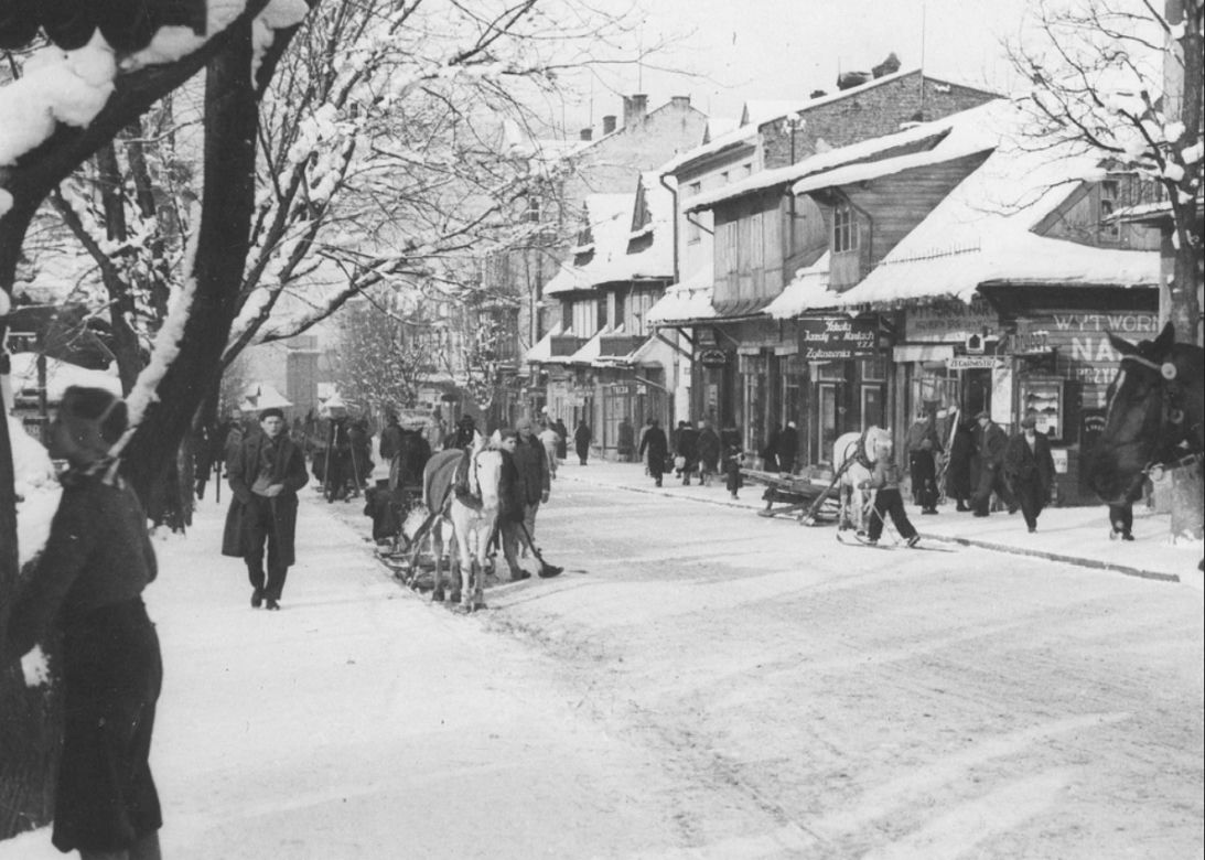 Zakopane: zima na Krupówkach sto lat temu