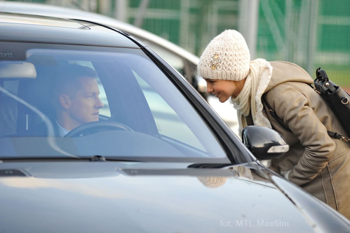 M jak miłość odc. 1210. Piotrek Zduński (Marcin Mroczek), Olga Górecka (Katarzyna Grabowska)