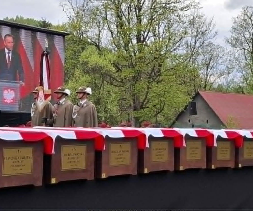 Prezydent oddał hołd Żołnierzom Niezłomnym. Historyczny dzień w Kamesznicy