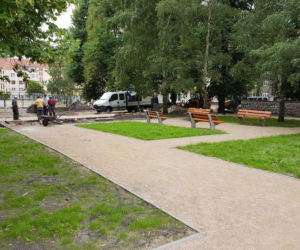 Remont skweru na Niebuszewie na finiszu [ZDJĘCIA]