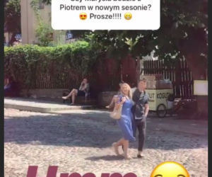 W rytmie serca 5 sezon. Maria (Barbara Kurdej-Szatan), Piotr (Filip Bobek)