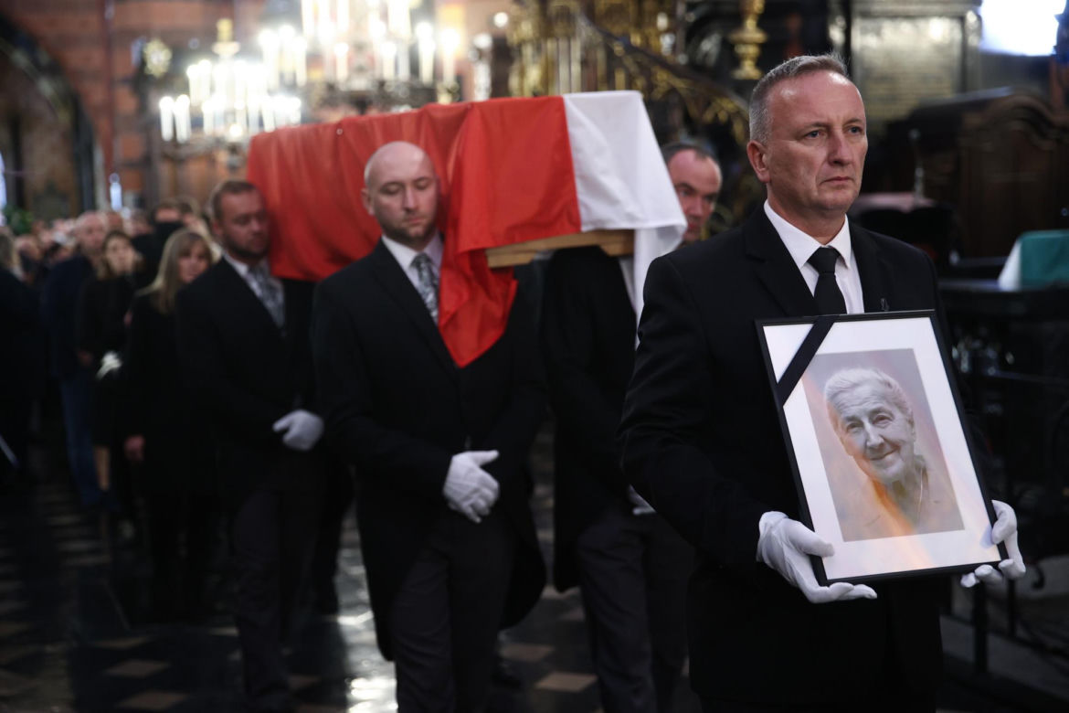Pogrzeb Wandy Półtawskiej