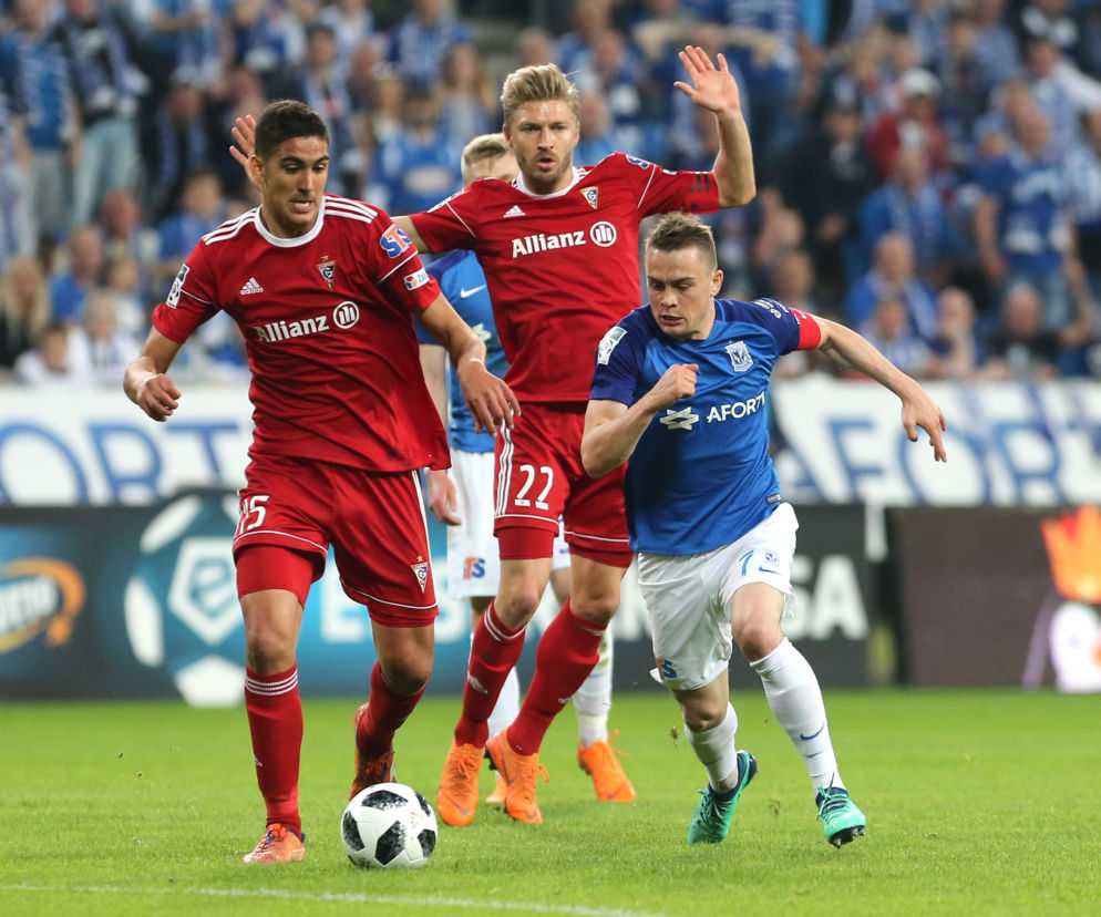 Lech Poznań, Górnik Zabrze, Maciej Gajos, Szymon Matuszek, Dani Suarez