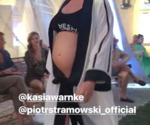 Katarzyna Warnke chwali się brzuszkiem