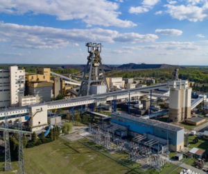 Protest w Lubelskim Węglu Bogdanka. Związkowcy domagają się rządowych gwarancji dla kopalni.