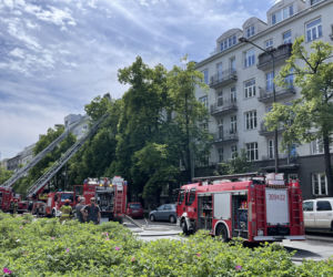 Dwa pożary na Mokotowie i Żeraniu. W ogniu stanęły budynki