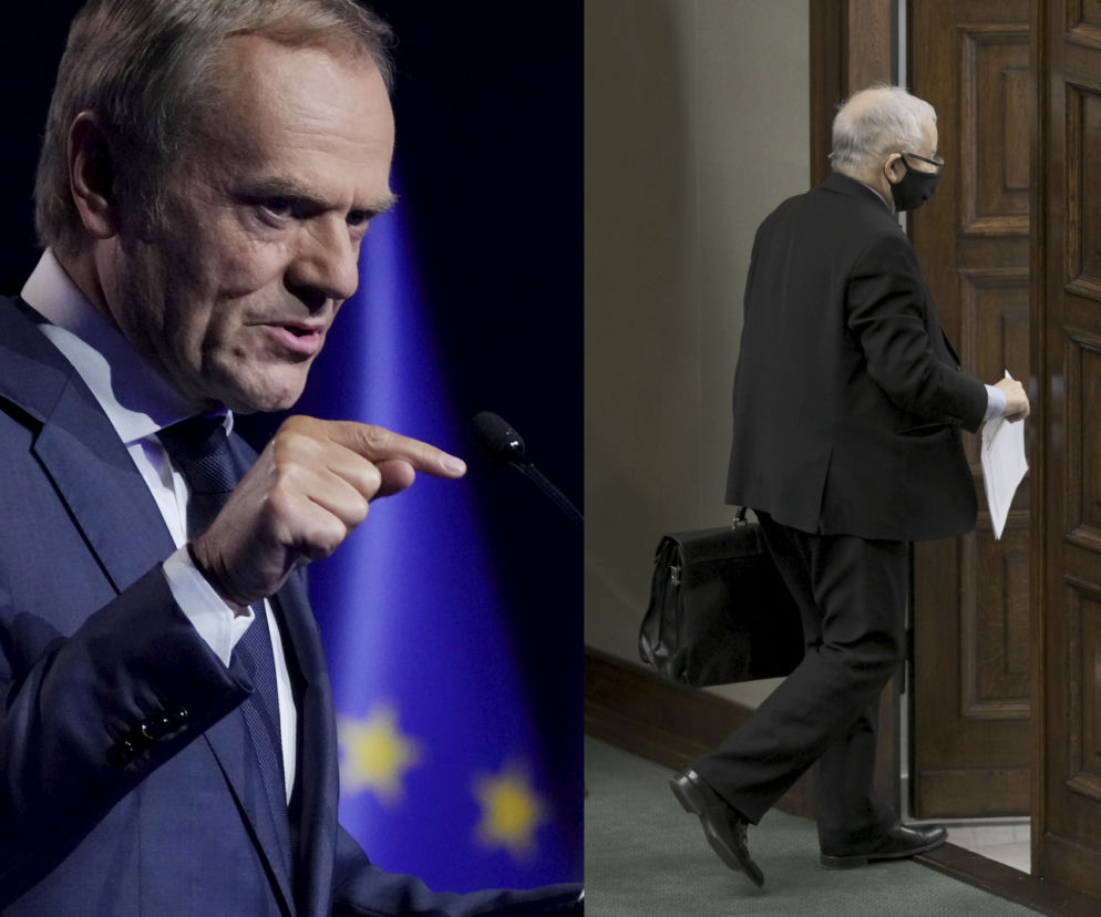 Donald Tusk, Jarosław Kaczyński