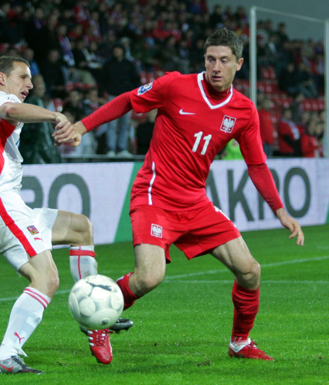 Tak Robert Lewandowski zmieniał się w reprezentacji Polski