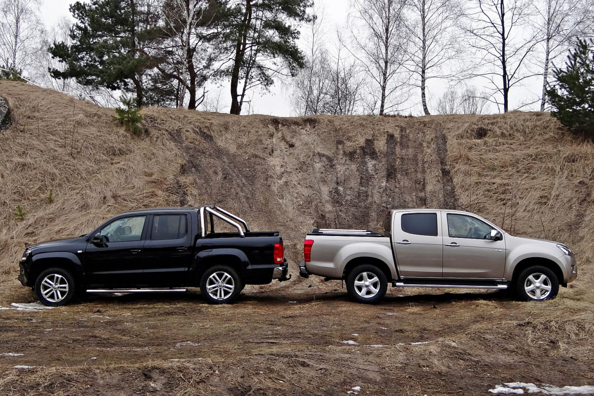 Volkswagen Amarok kontra Isuzu D-MAX