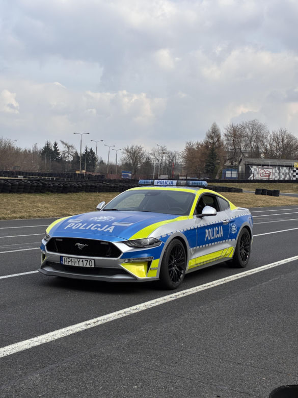 Ford Mustang w służbie radomskiej policji