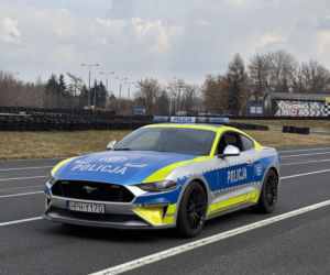 Ford Mustang w służbie radomskiej policji