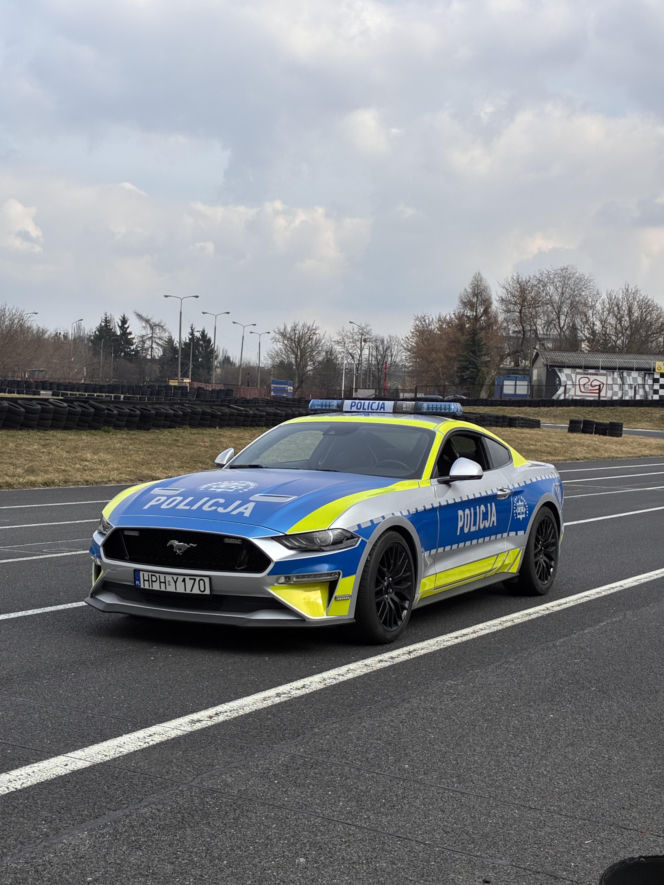 Ford Mustang w służbie radomskiej policji