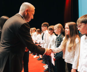 Najzdolniejsi uczniowie odebrali stypendia Prezydenta Miasta Siedlce