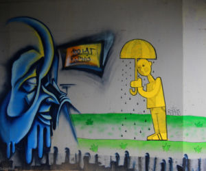 Trasa Zamkowa - graffiti