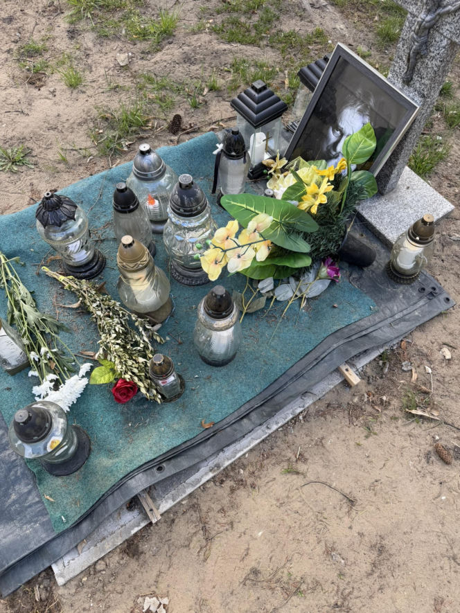 Marek Perepeczko - tak wygląda grób słynnego Janosika