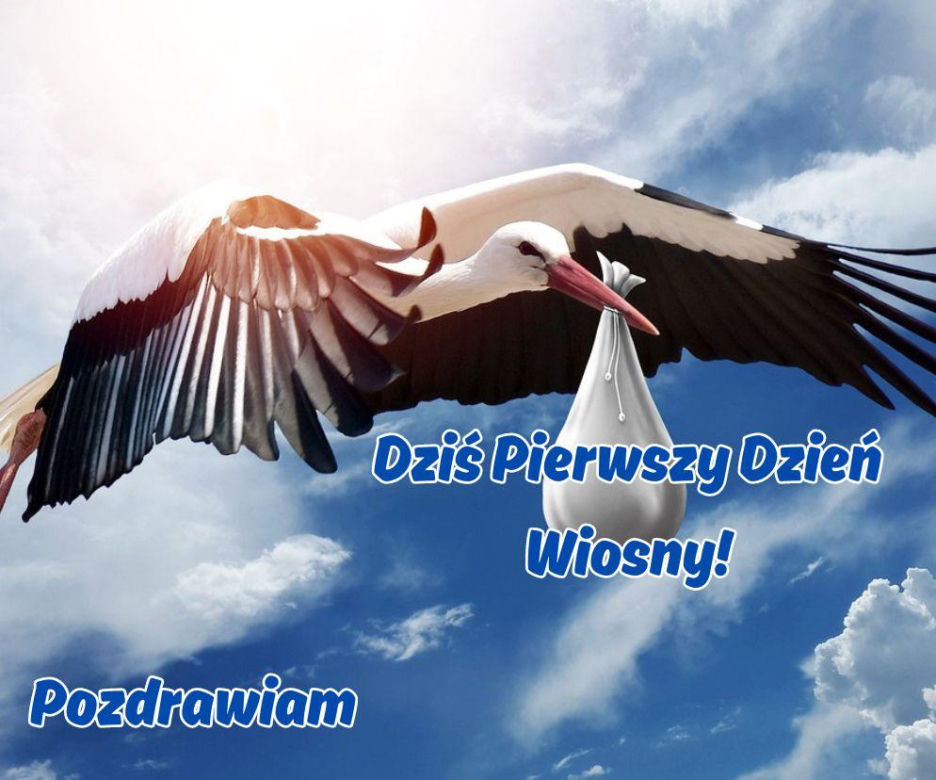 Kartki na pierwszy dzień wiosny 21 marca