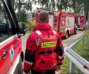 Dramatyczne odkrycie pod Wrocławiem. Na miejscu pojawiły się służby