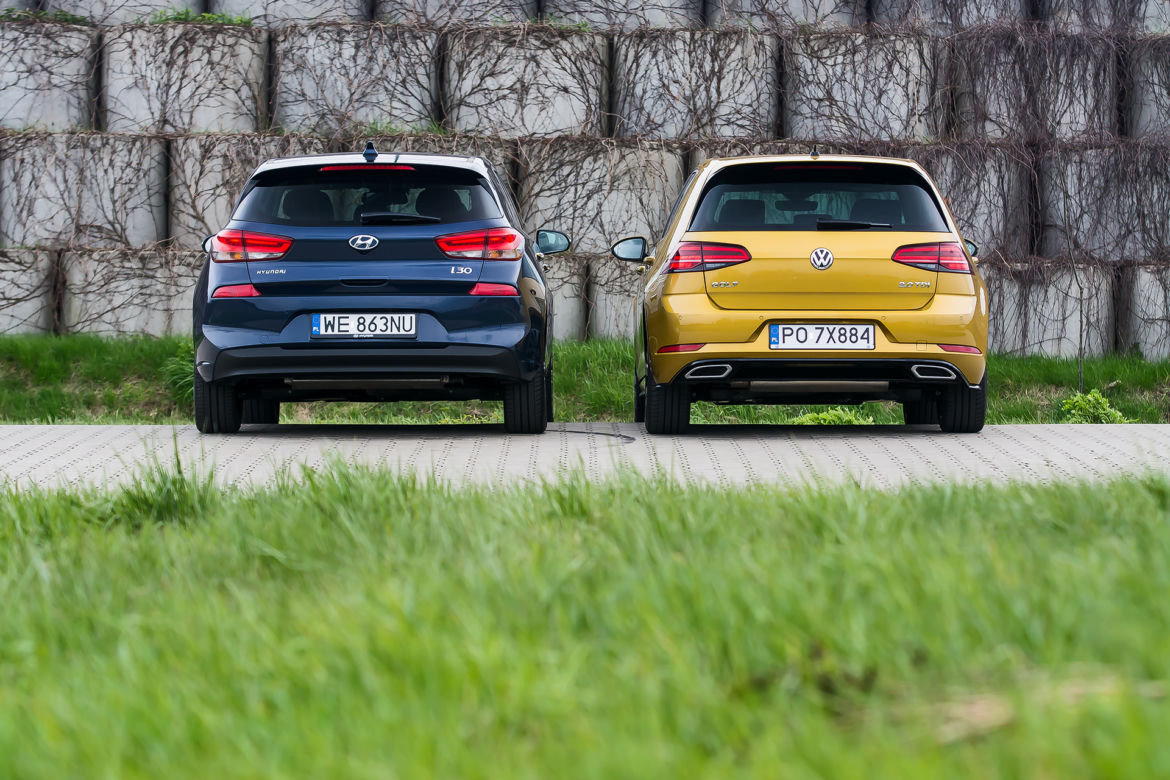 Hyundai i30 1.6 CRDi 136 KM 7DCT vs. Volkswagen Golf 2.0 TDI 150 KM DSG