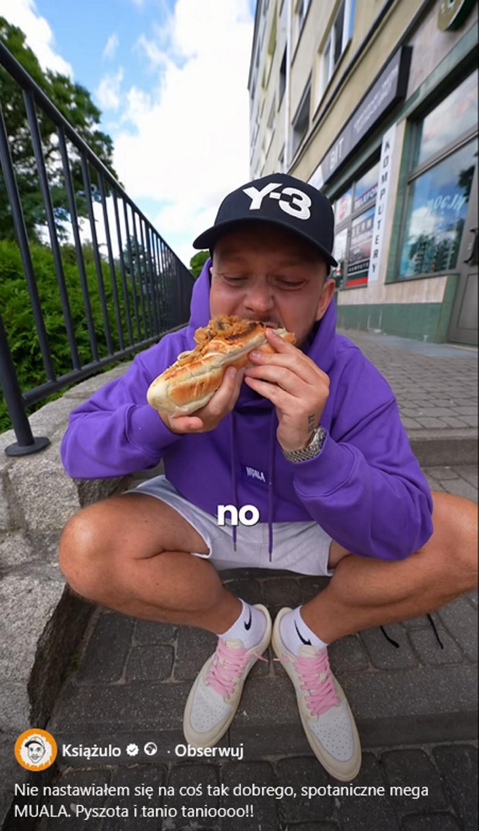 Książulo zjadł kultowe buły ze Sławna. "Spontaniczne mega muala"