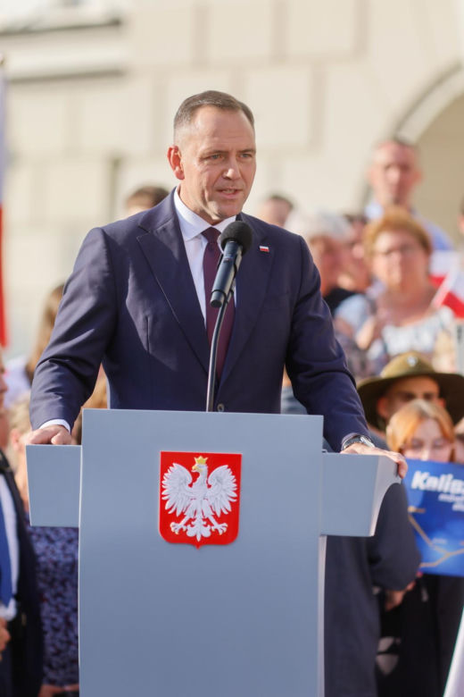 Pierwsza decyzja prezydenta Nawrockiego. W Kaliszu podpisał ustawę o powrocie do "starego" CPK