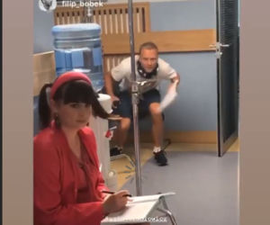 Na dobre i na złe po wakacjach 2020. Salowa Halinka (Joanna Jarmołowicz)