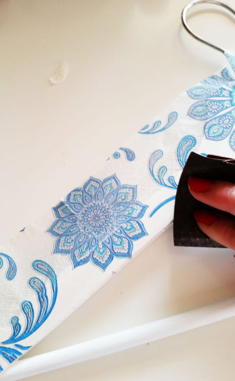 Wieszak decoupage jako prezent ZRÓB TO SAM