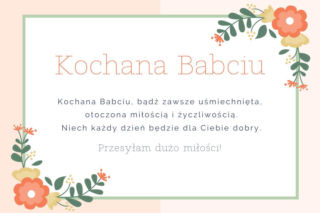 Kartki na Dzień Babci i Dziadka z pięknymi życzeniami - gotowe do pobrania za darmo