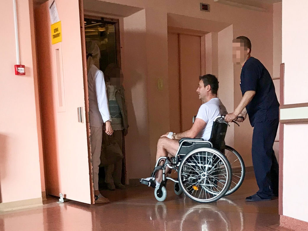 Jacek Rozenek w szpitalu 
