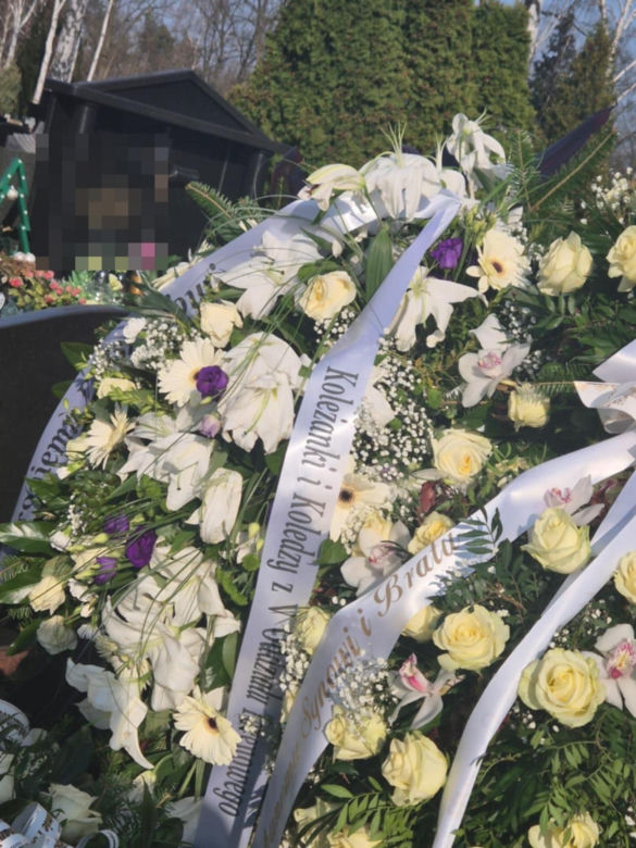 Grób tragicznie zmarłego strażnika miejskiego
