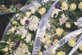 Grób tragicznie zmarłego strażnika miejskiego