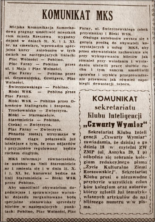 Historia Rzeszowskiej Komunikacji Miejskiej