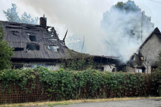 Pożar w Markach