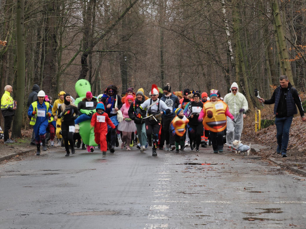 Bieg w śmiesznym przebraniu w Tarnowskich Górach