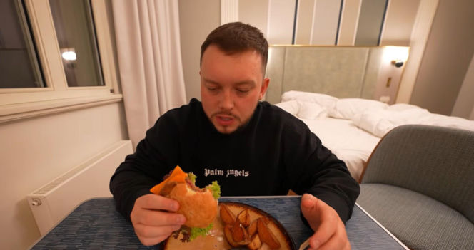 Książulo odwiedził luksusowy hotel we Wrocławiu. Jedna potrawa go obrzydziła