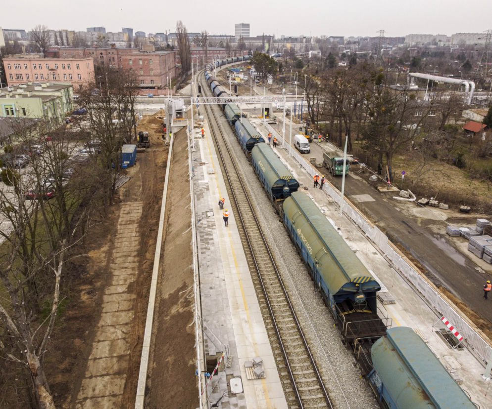 Przystanek Wrocław Szczepin ma być gotowy jeszcze przed wakacjami