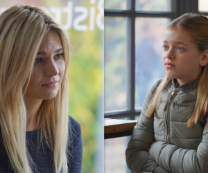 M jak miłość, odcinek 1422, Basia (Gabriela Raczyńska), Julka (Joanna Kuberska)
