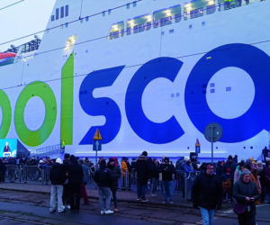 Chrzest promu Jantar Unity