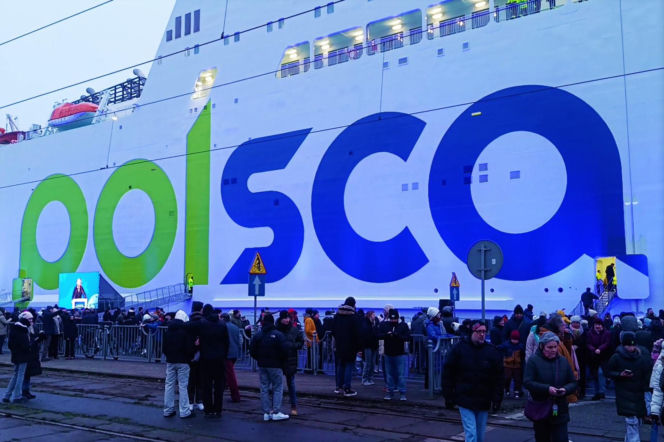 Chrzest promu Jantar Unity