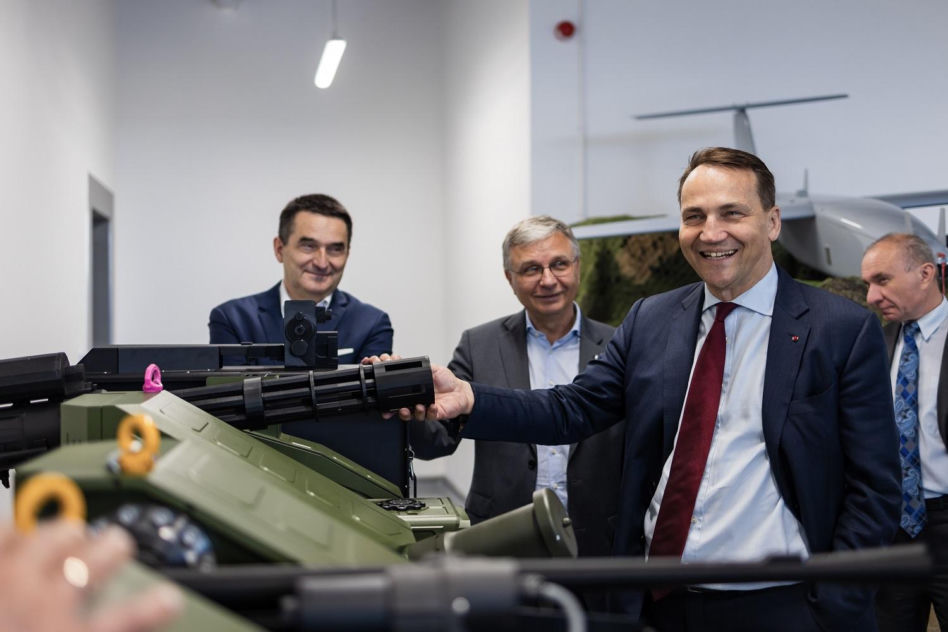 Wizyta ministra Sikorskiego w Grupie WB