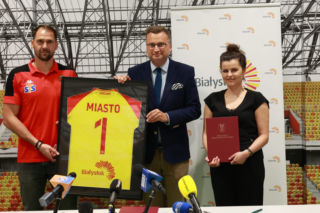 Jagiellonia i Miasto Białystok podpisały współpracę. Klub otrzyma milion złotych
