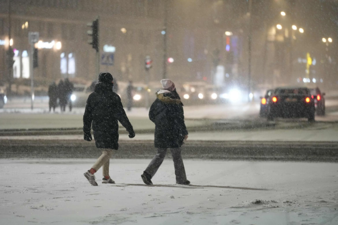 Warszawa pod śniegiem. Tak wygląda zasypana stolica 